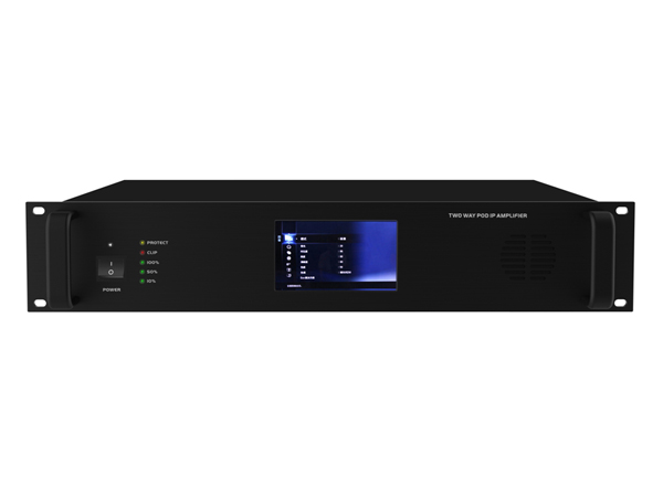 RTS IP-R812C IP網(wǎng)絡廣播雙向點播IP功放120W