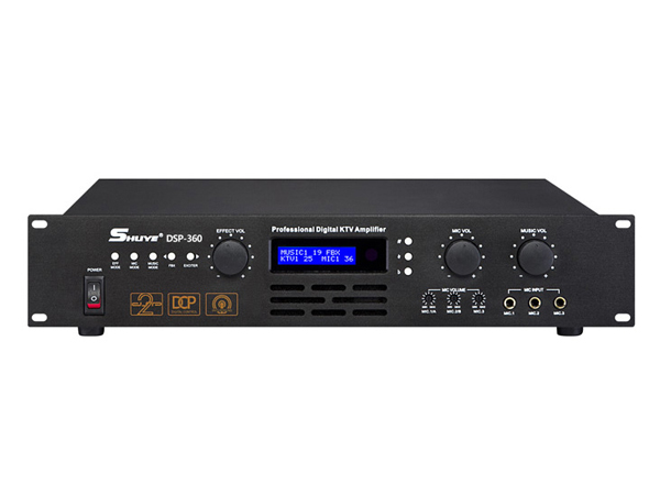 DSP-360 專業(yè)數(shù)碼卡拉OK功放機